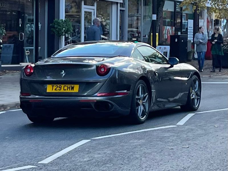 Ferrari California (2012) spotted in Manchester, United Kingdom