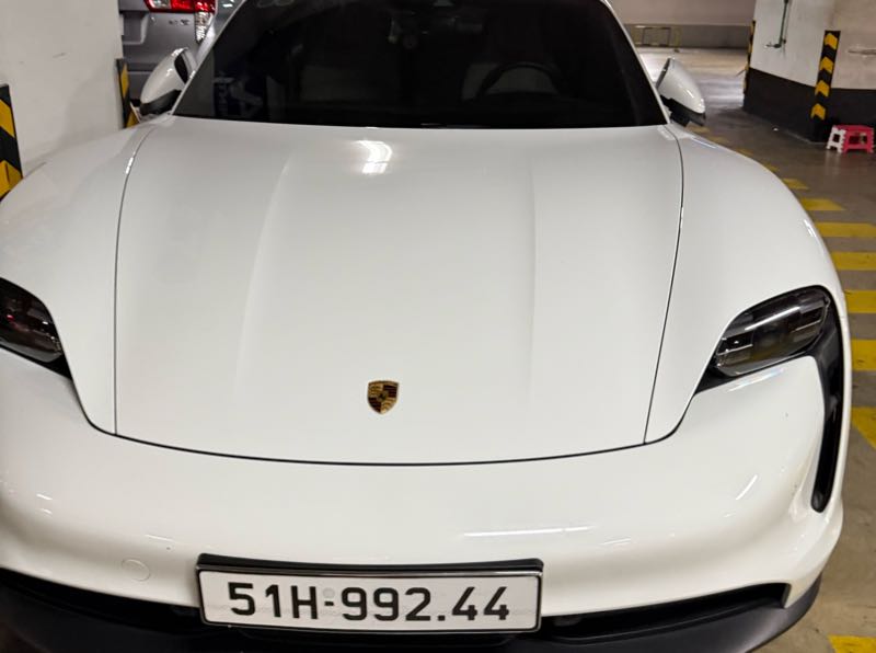 Porsche Taycan spotted in Ho Chi Minh City