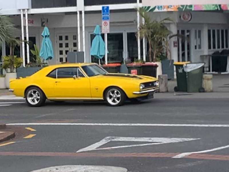 Chevrolet Camaro spotted in Tauranga