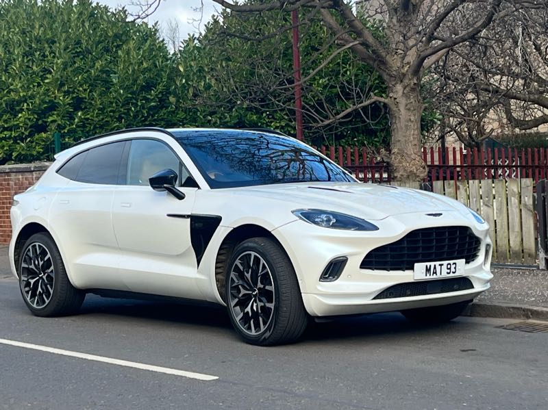 Aston Martin DBX (2021) spotted in Edinburgh, United Kingdom