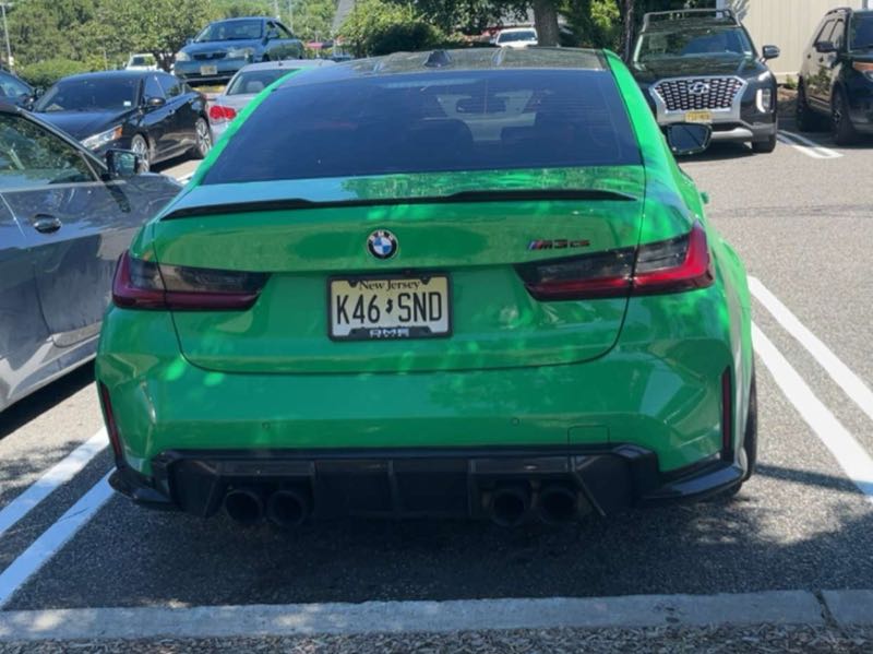 BMW M3 CS (2024) spotted in New York City, United States