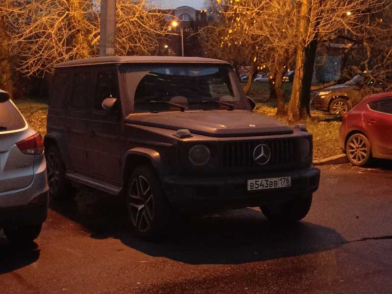 Mercedes-Benz G-Class (2020) spotted in Saint Petersburg, Russia