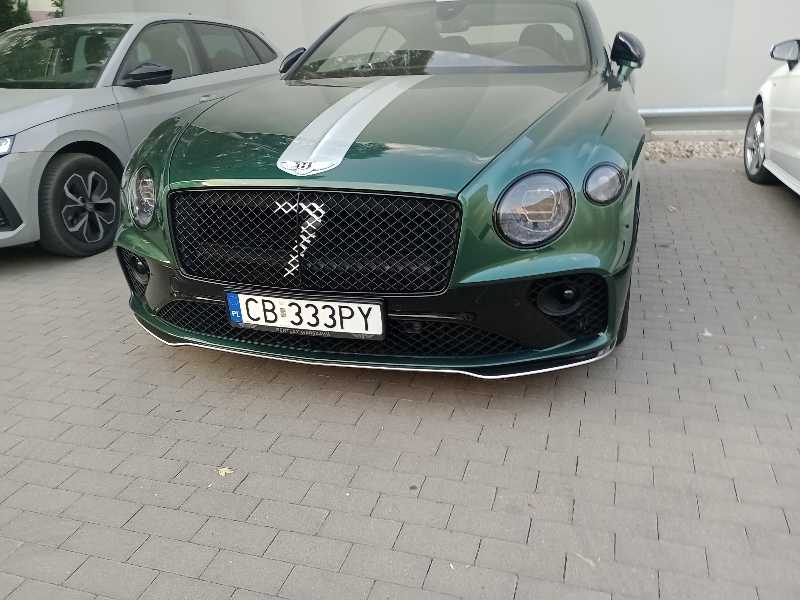 Bentley Continental GT (2020) spotted in Bydgoszcz, Poland
