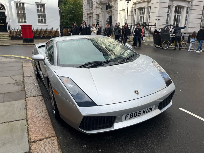 Lamborghini Gallardo (2005) spotted in London, United Kingdom