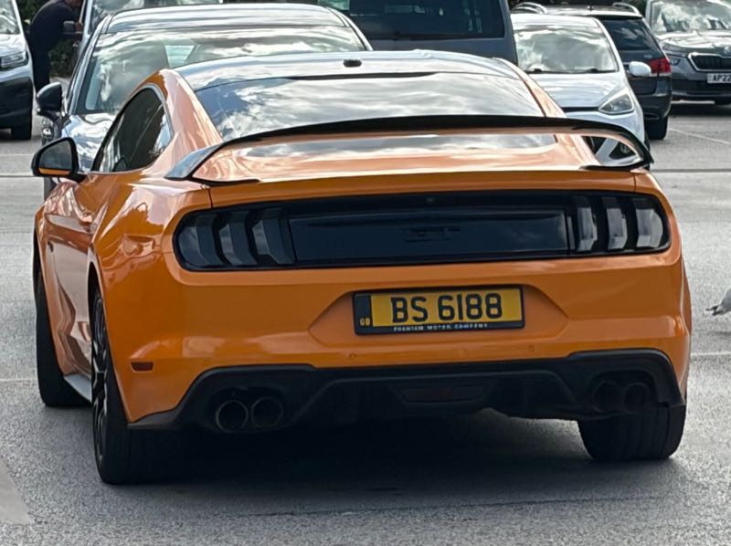 Ford Mustang GT spotted in Llandudno
