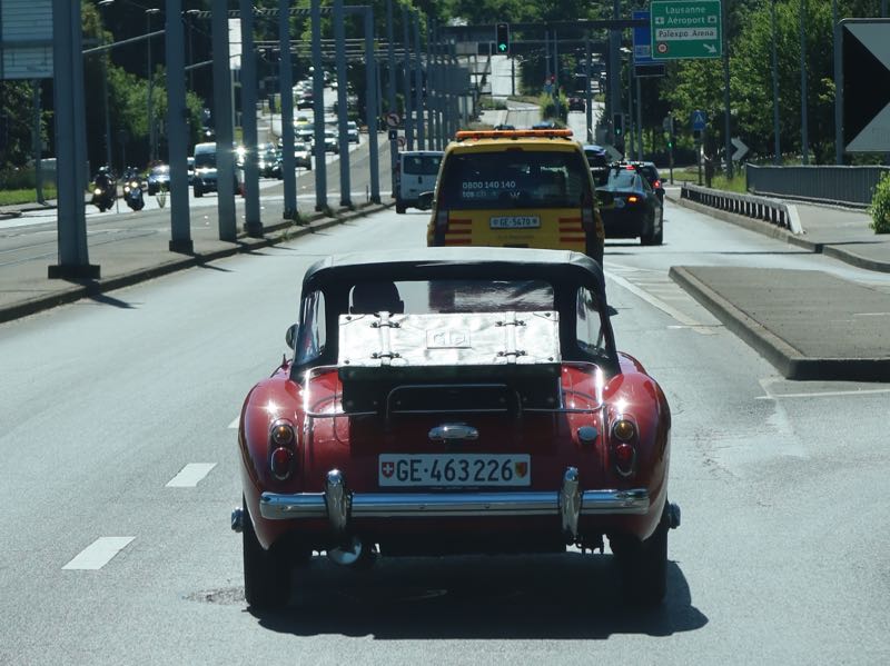 MG Midget spotted in Geneva