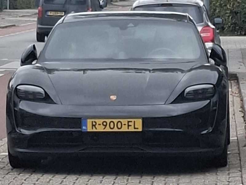 Porsche Taycan (2020) spotted in Rotterdam, The Netherlands