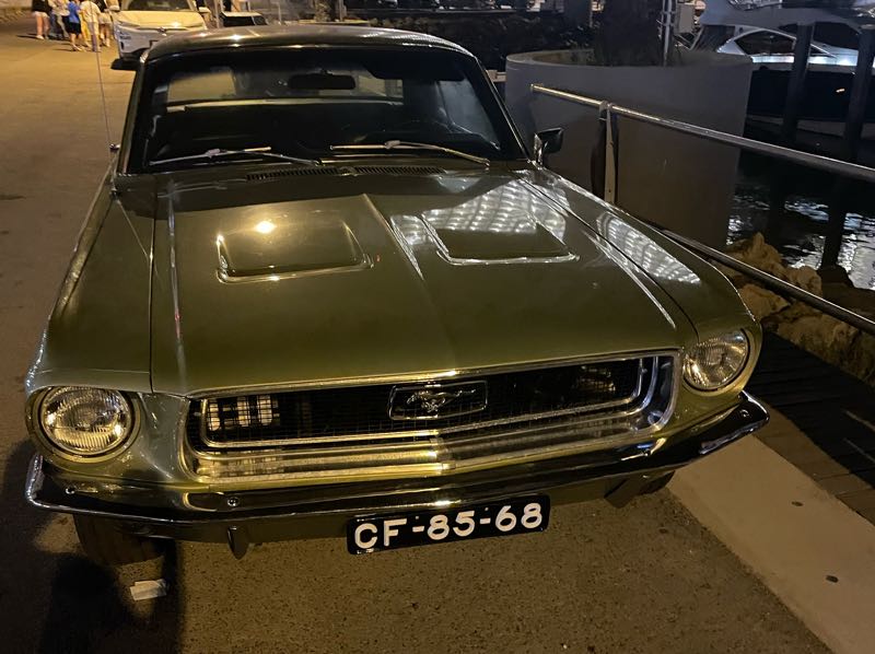 Ford Mustang (1968) spotted in Faro, Portugal