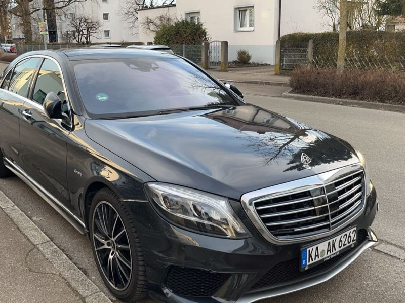 Mercedes-Benz S65 AMG spotted in Ulm
