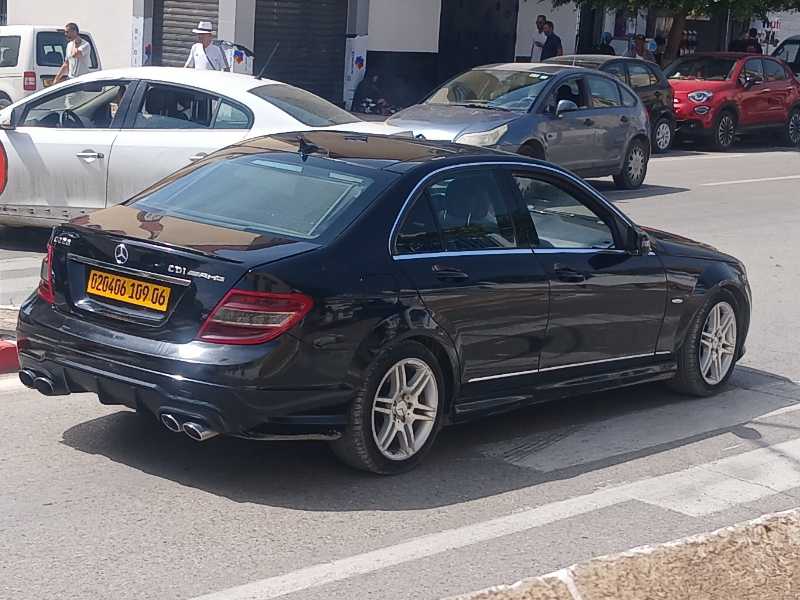Mercedes-Benz C 63 AMG spotted in Béjaïa