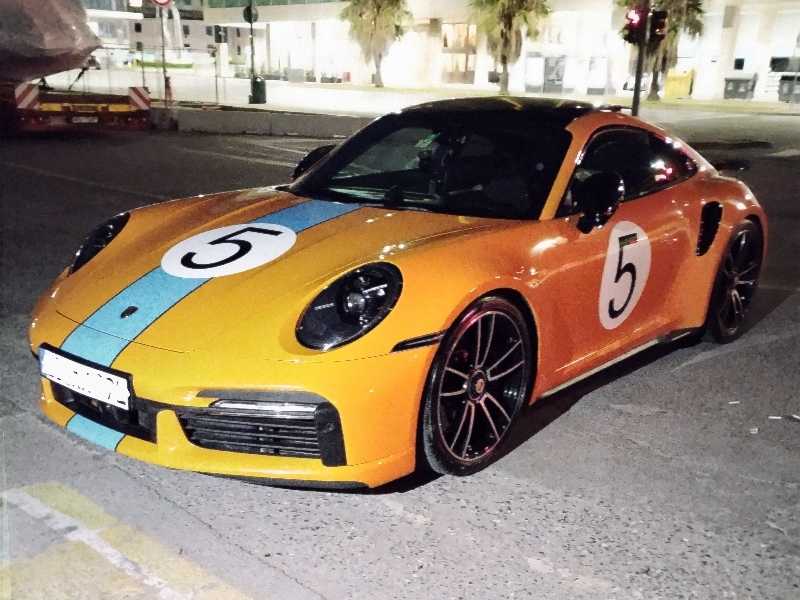 Porsche 911 Turbo S spotted in Genoa