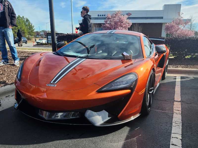 McLaren 570S spotted in Cary