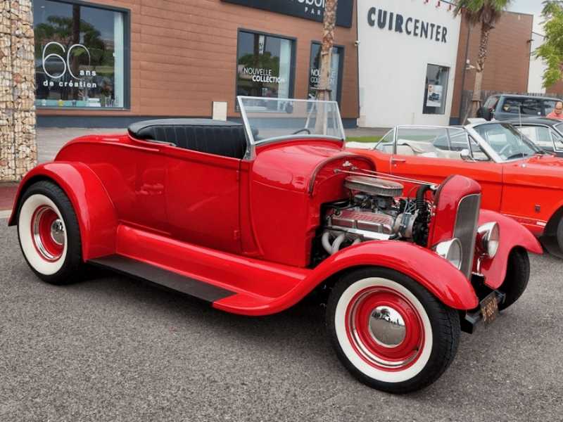 Ford Model A spotted in La Tremblade