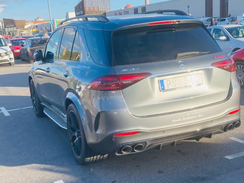 Mercedes-Benz GLE 63 S spotted in Kalmar