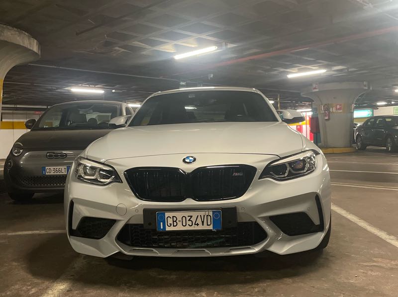 BMW M2 (2017) spotted in Rome, Italy