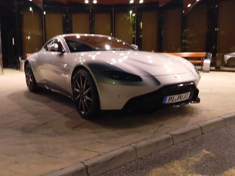 Aston Martin Vantage spotted in Nova Gorica