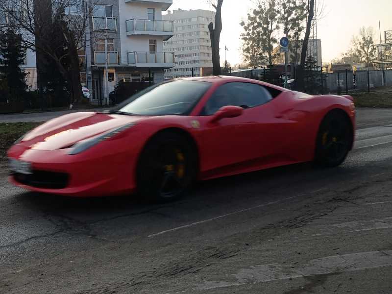 Ferrari 458 Italia spotted in Garwolin