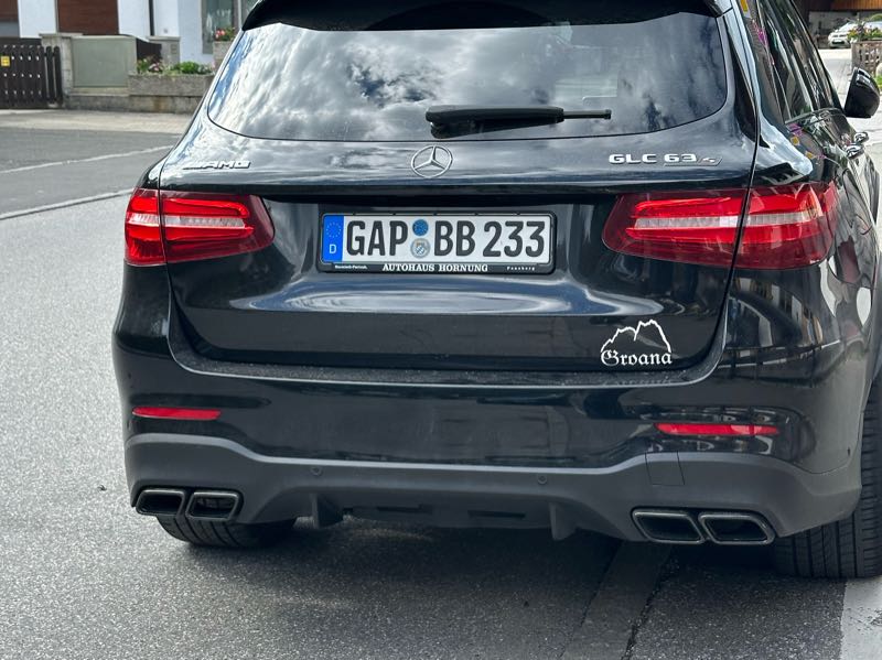 Mercedes-Benz GLC 63 spotted in Garmisch-Partenkirchen