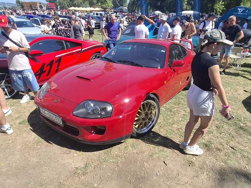 Toyota Supra spotted in Trenčín