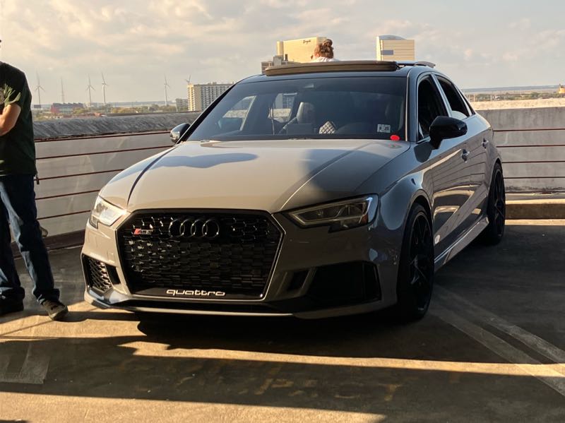 Audi RS3 spotted in Atlantic City