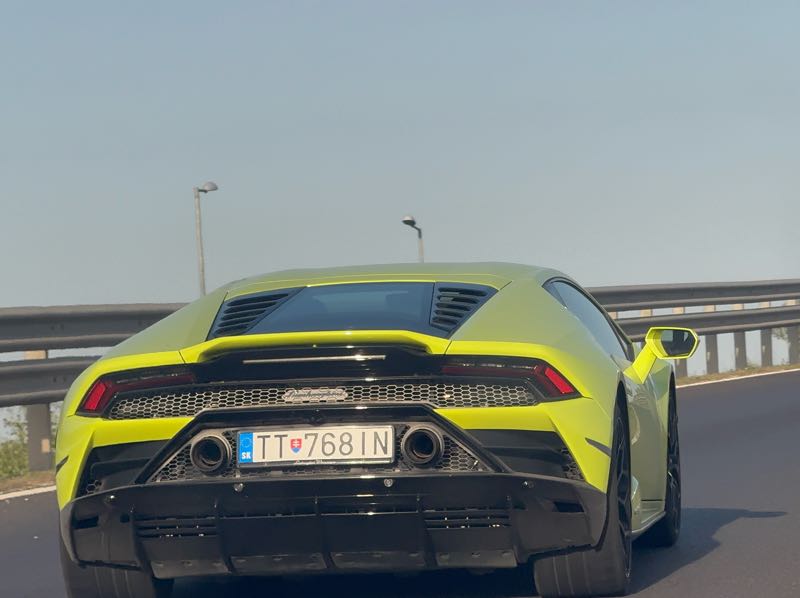 Lamborghini Huracán spotted in Miskolc