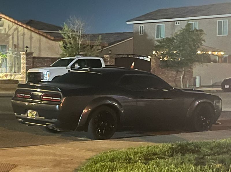 Dodge Challenger spotted in Calexico