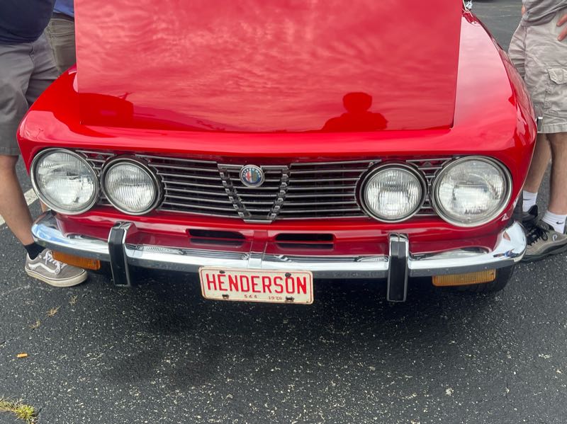 Alfa Romeo Giulia Sprint GT spotted in East Chattanooga