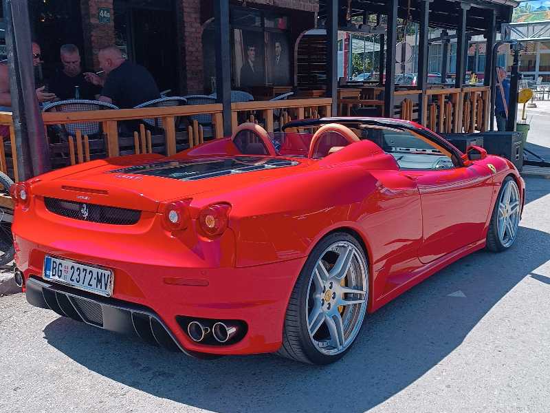 Ferrari F430 Spider spotted in Goražde