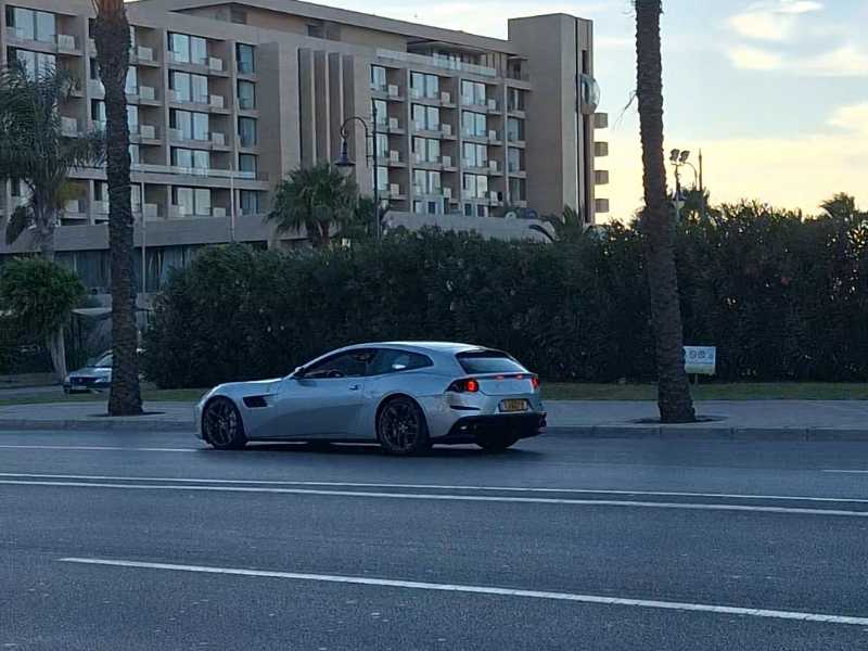 Aston Martin Rapide spotted in Tangier