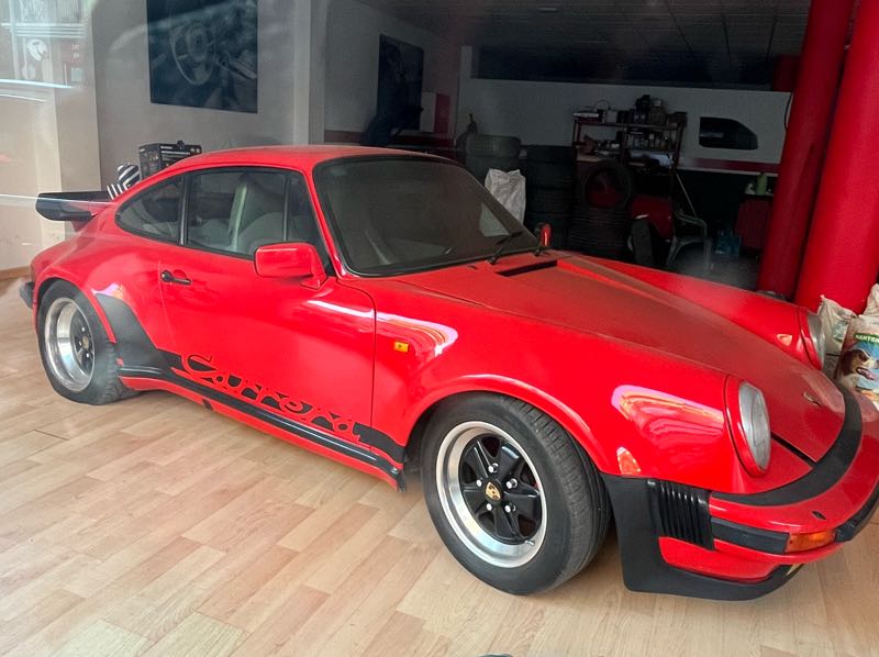 Porsche 911 Turbo spotted in Murcia