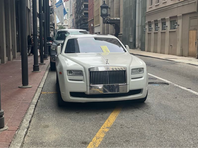 Rolls-Royce Ghost spotted in New Orleans