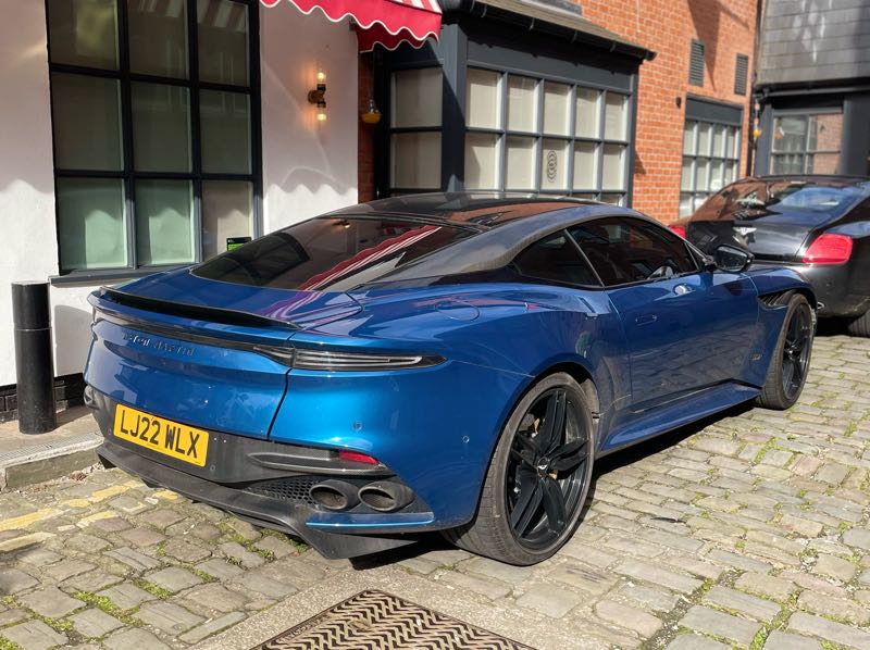 Aston Martin DB11 (2022) spotted in Manchester, United Kingdom