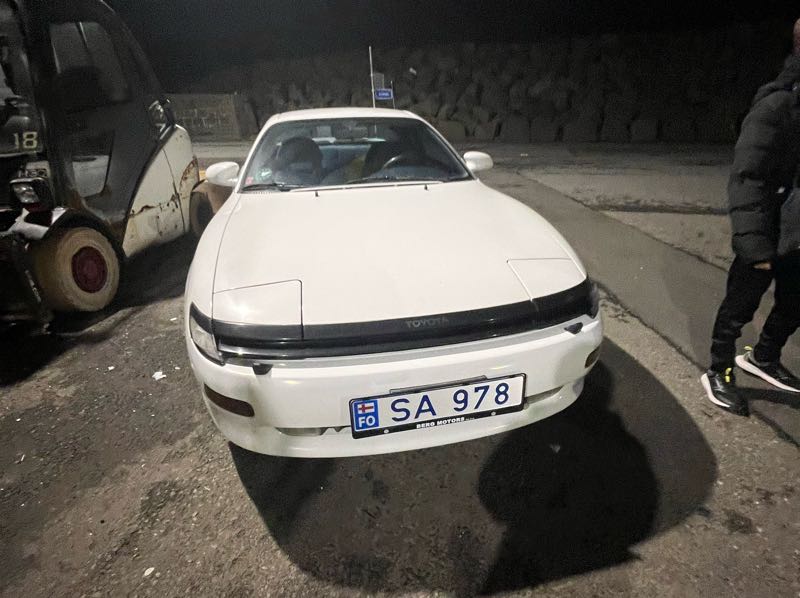 Toyota Supra spotted in Tórshavn
