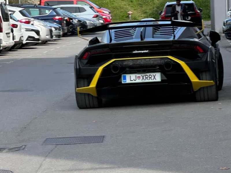 Lamborghini Huracán spotted in Ljubljana