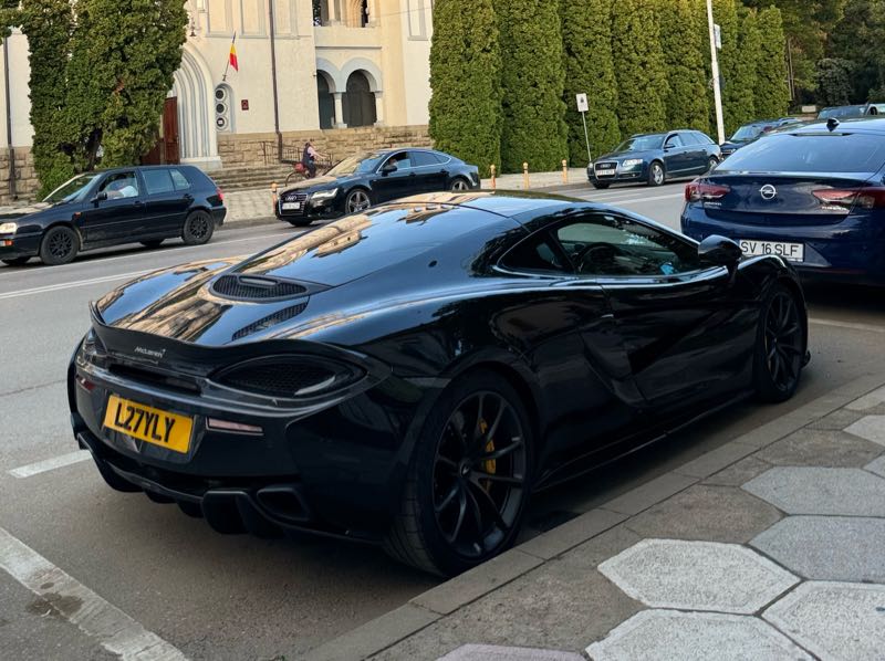 McLaren 570S spotted in Rădăuți