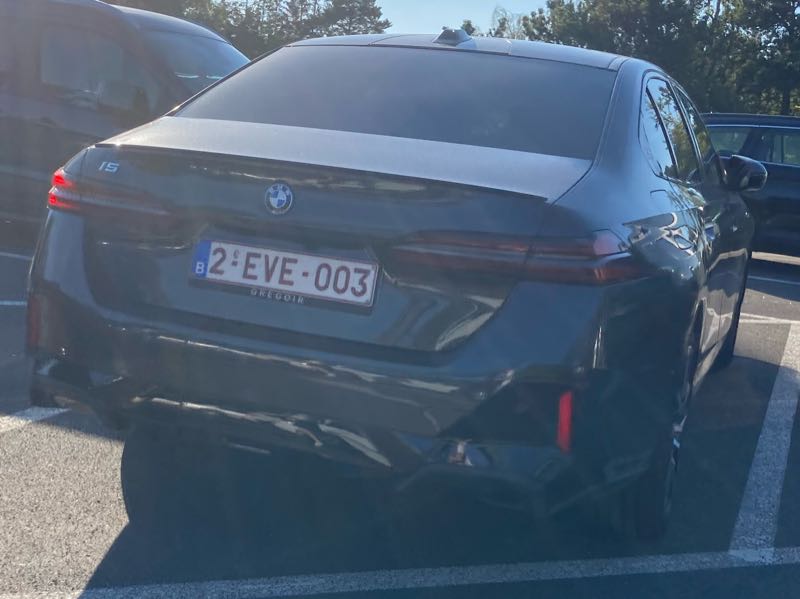 BMW i5 spotted in Herentals