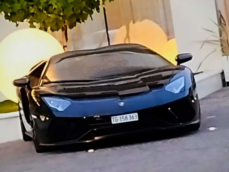 Lamborghini Aventador spotted in Brescia