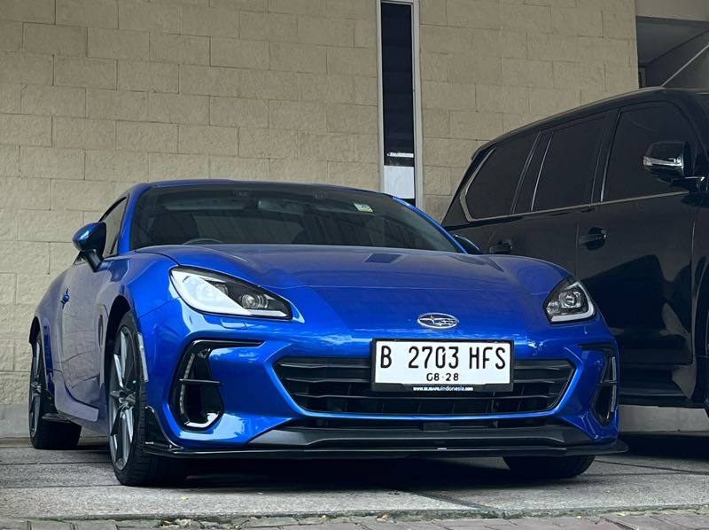 Subaru BRZ spotted in Pekanbaru