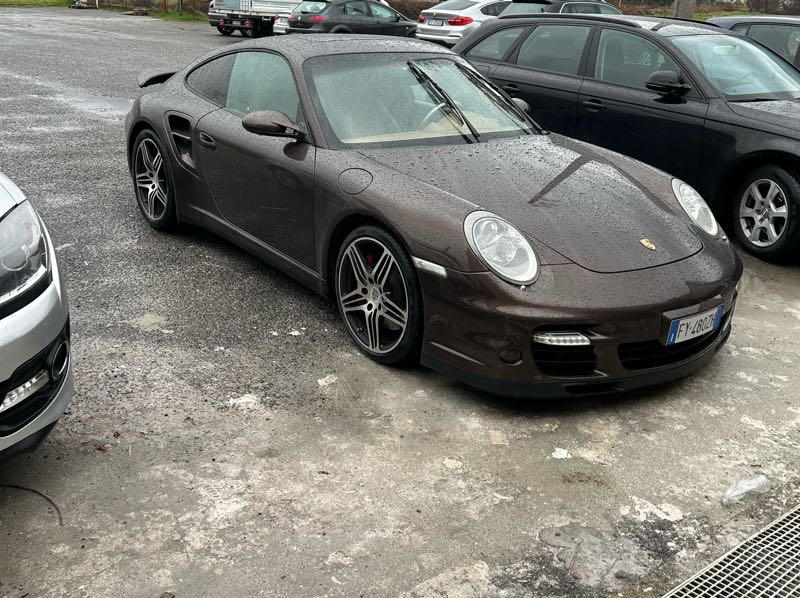 Porsche 911 Turbo (2010) spotted in Darfo Boario Terme, Italy