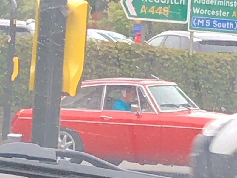 MG MGB spotted in Birmingham