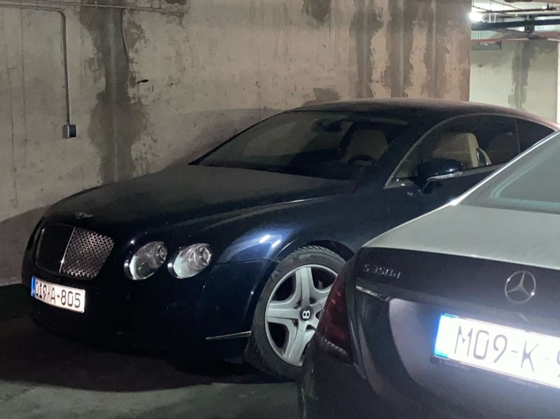Bentley Continental GT (2003) spotted in Sarajevo, Bosnia and Herzegovina