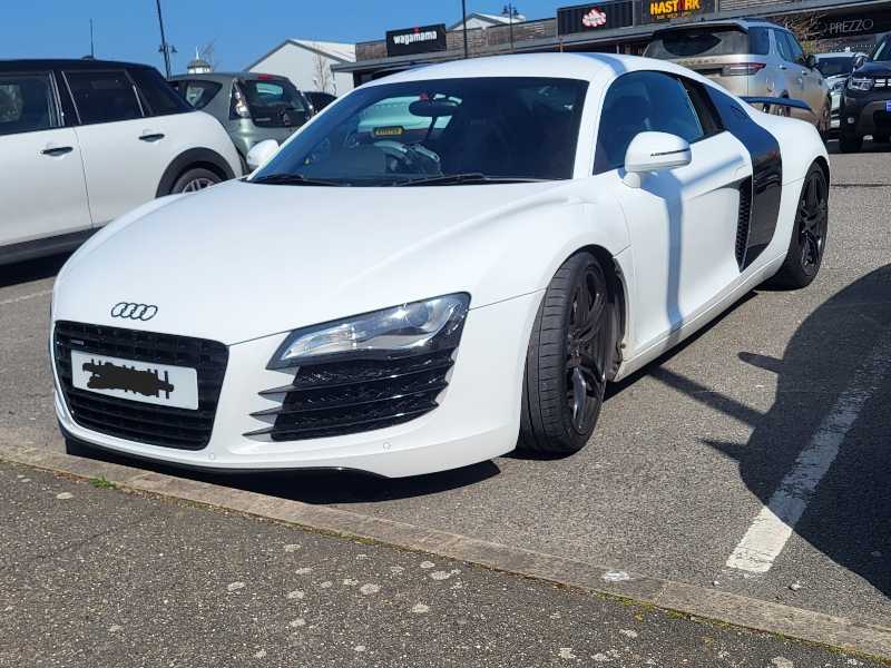 Audi R8 spotted in Braintree