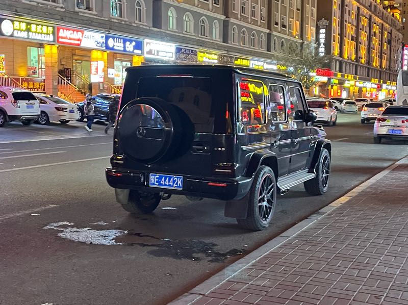 Mercedes-Benz G-Class spotted in Manzhouli