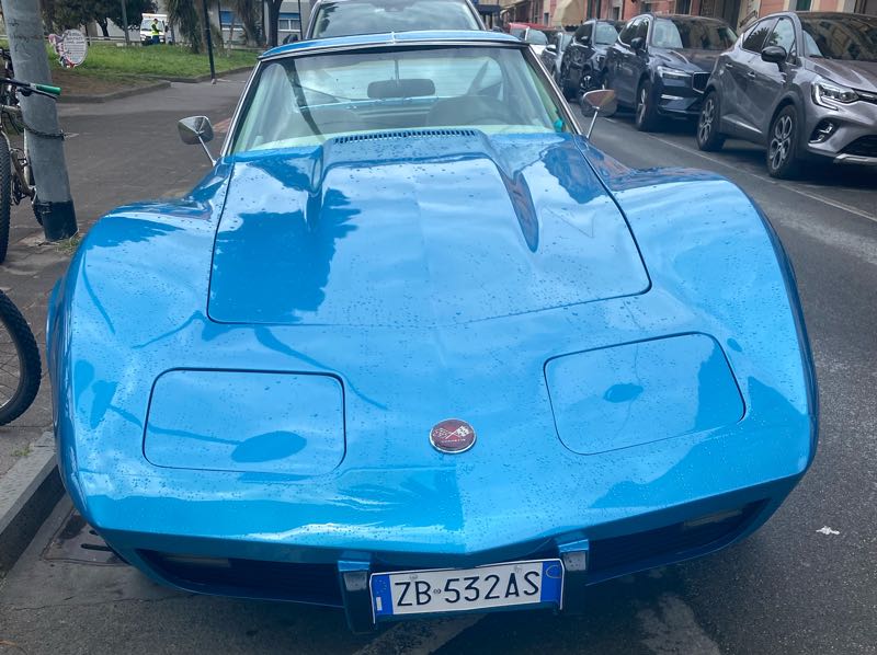 Chevrolet Corvette spotted in Sestri Levante
