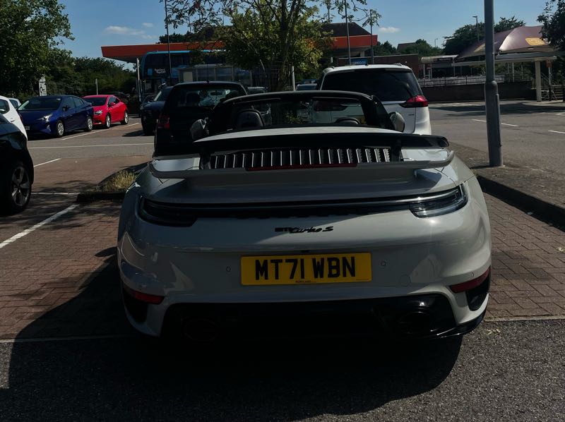 Porsche 911 Turbo S (2021) spotted in Bristol, United Kingdom