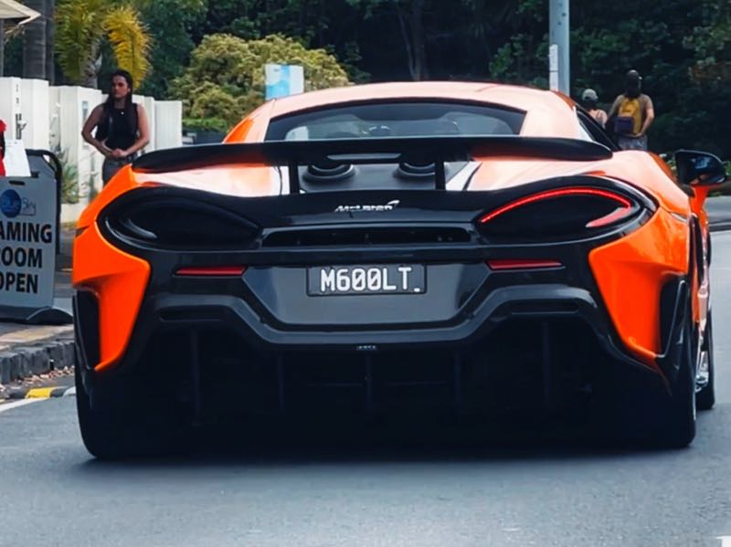 McLaren 600LT spotted in Auckland