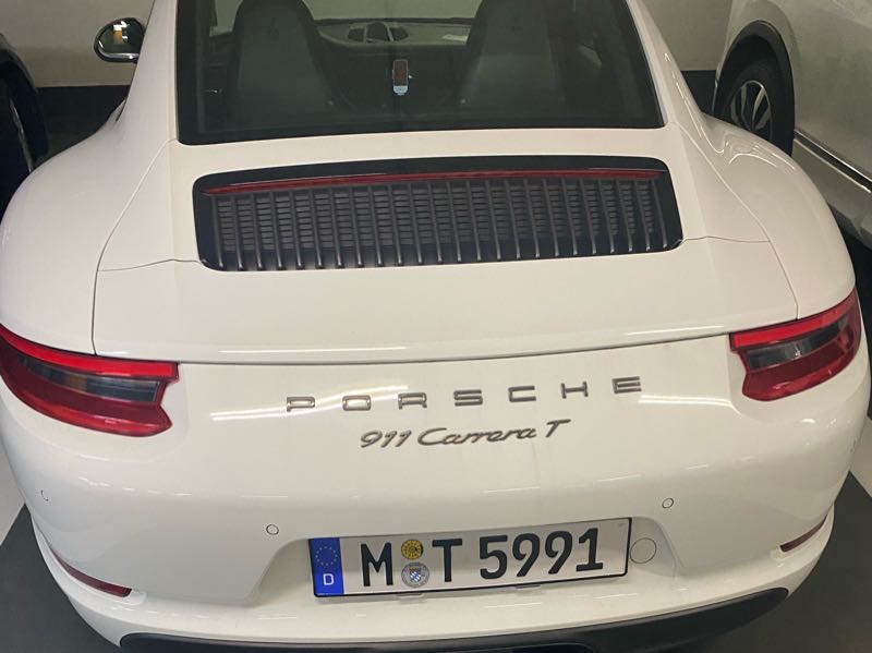 Porsche 911 Carrera T spotted in Mühlhausen