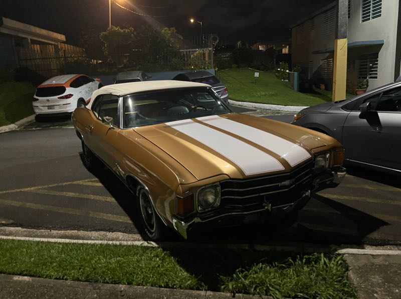 Chevrolet Chevelle spotted in Bayamón