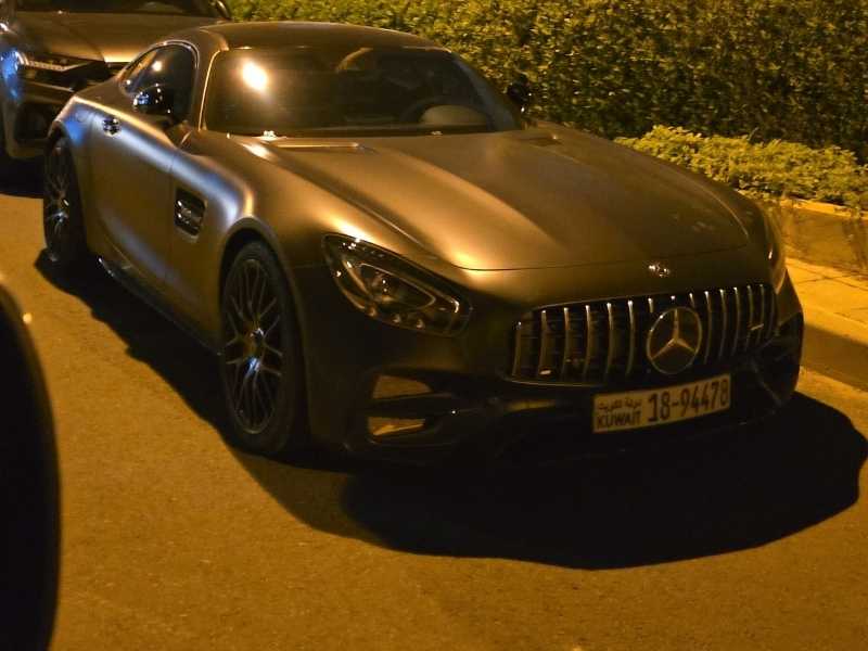 Mercedes-Benz AMG GT spotted in Kuwait City