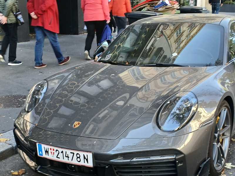 Porsche 911 (2022) spotted in Vienna, Austria